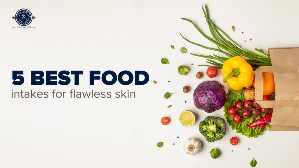 food intakes for flawless skin